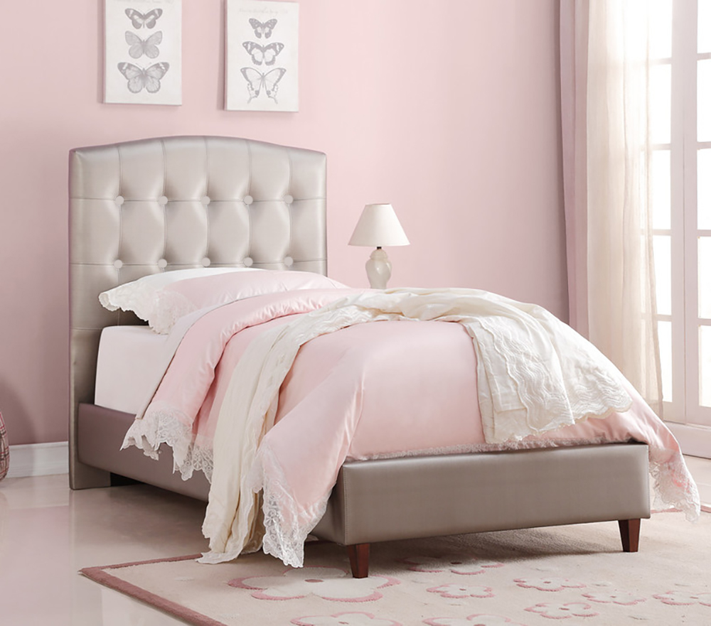 

Кровать Donco Kids Twin Princess бежевого цвета 90х200