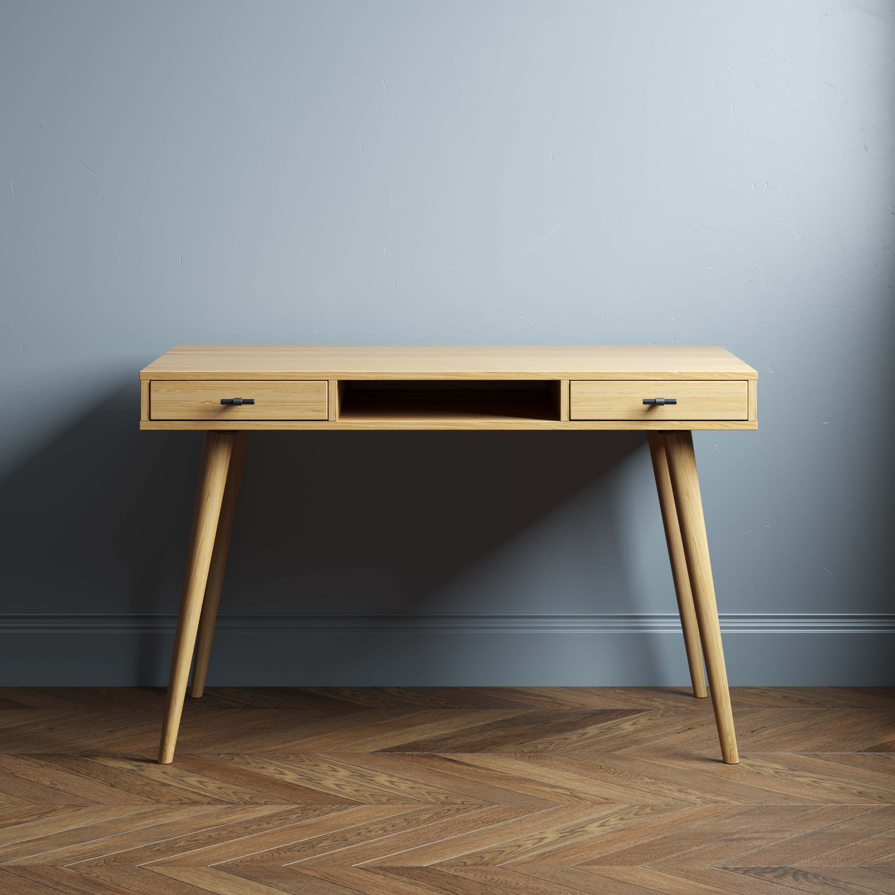 

Письменный стол Scandinavia New 140х70 цвета натуральный дуб