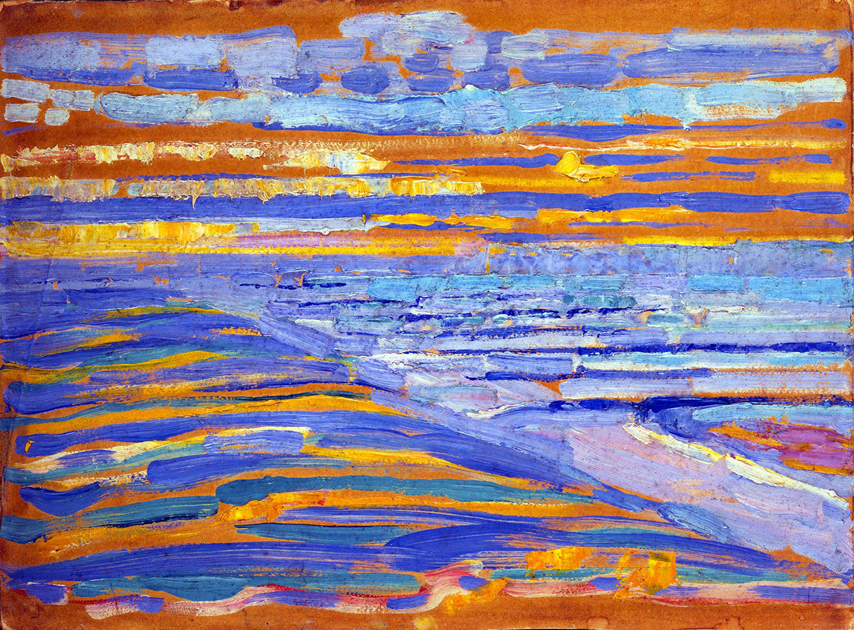 

Репродукция картины на холсте View From The Dunes With Beach And Piers, Domburg