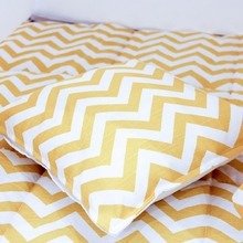 Подушка Yellow Zigzag из 100% хлопока Подушка Yellow Zigzag из 100% хлопока