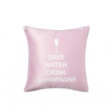 Подушка с надписью Save Water Drink Shampagne Подушка с надписью Save Water Drink Shampagne