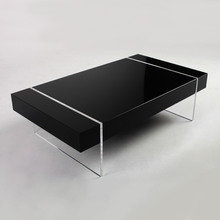 Стол журнальный CT Plate Black Стол журнальный CT Plate Black