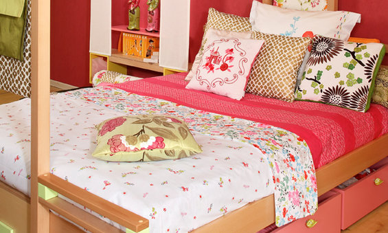 Фотография: Спальня в стиле Современный, Восточный, Детская, Интерьер комнат – фото на INMYROOM