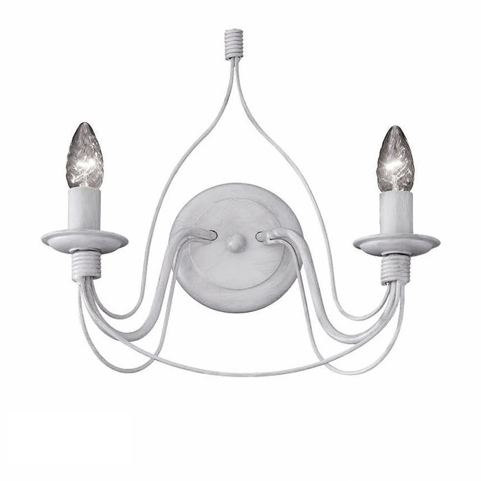 БРА IDEAL LUX CORTE AP2 BIANCO ANTICO БРА IDEAL LUX CORTE AP2 BIANCO ANTICO