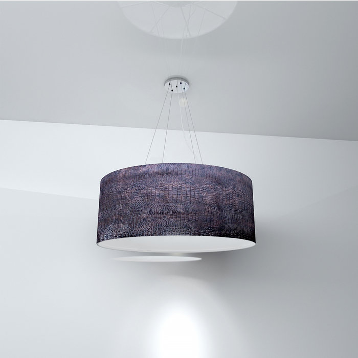 Подвесная люстра LIGHT TEXTURE С АБАЖУРОМ ИЗ ЭКОКОЖИ Подвесная люстра LIGHT TEXTURE С АБАЖУРОМ ИЗ ЭКОКОЖИ