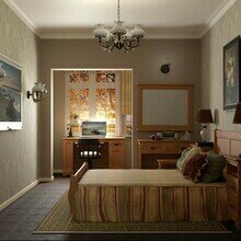 Фото из портфолио Дизайн-проект 2-х комнатной квартиры – фотографии дизайна интерьеров на INMYROOM