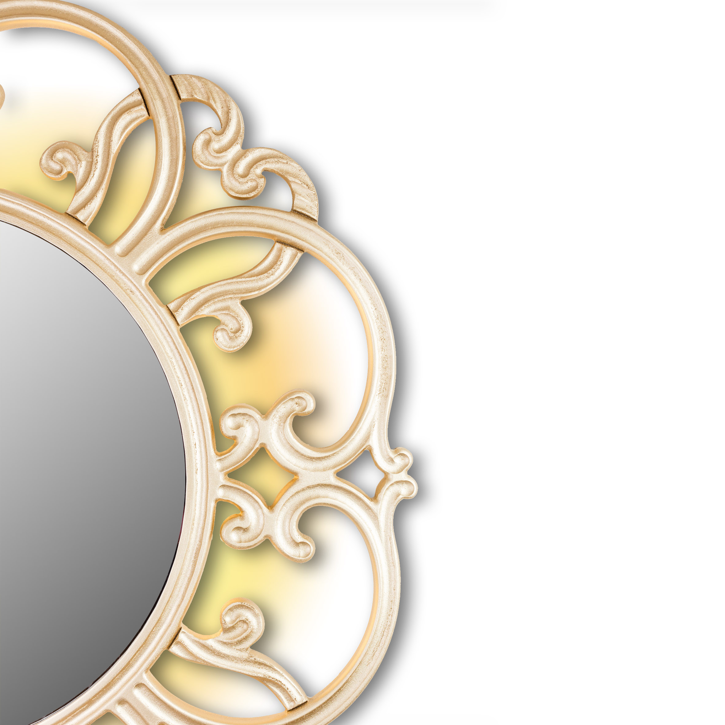 

Настенное зеркало Tiffany Gold