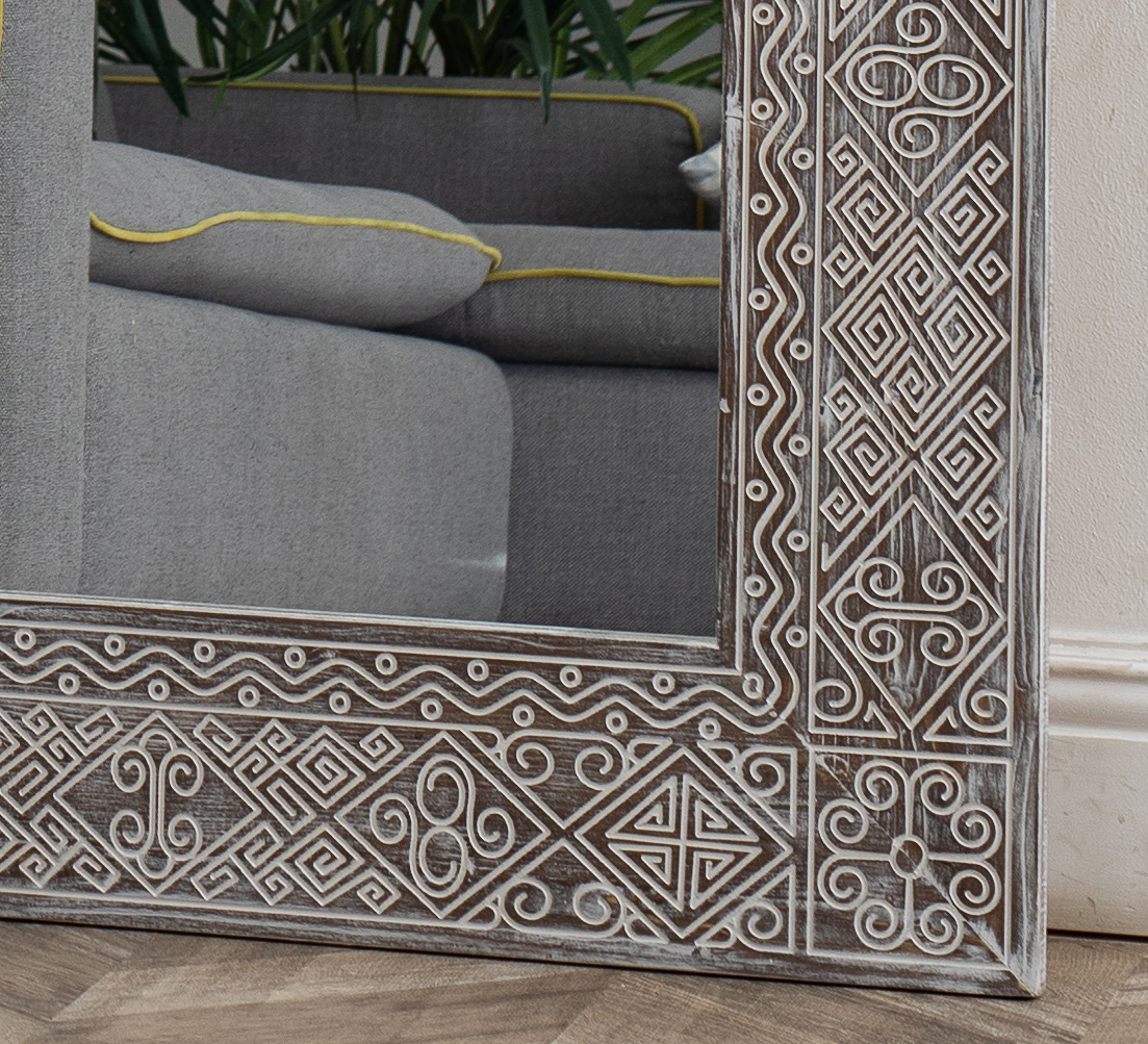 

Зеркало в раме Papua Large Brown 90х200 см