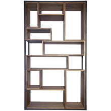 Книжный Стеллаж Bauhaus (Грецкий Орех, Металл, Dark Walnut) Книжный Стеллаж Bauhaus (Грецкий Орех, Металл, Dark Walnut)