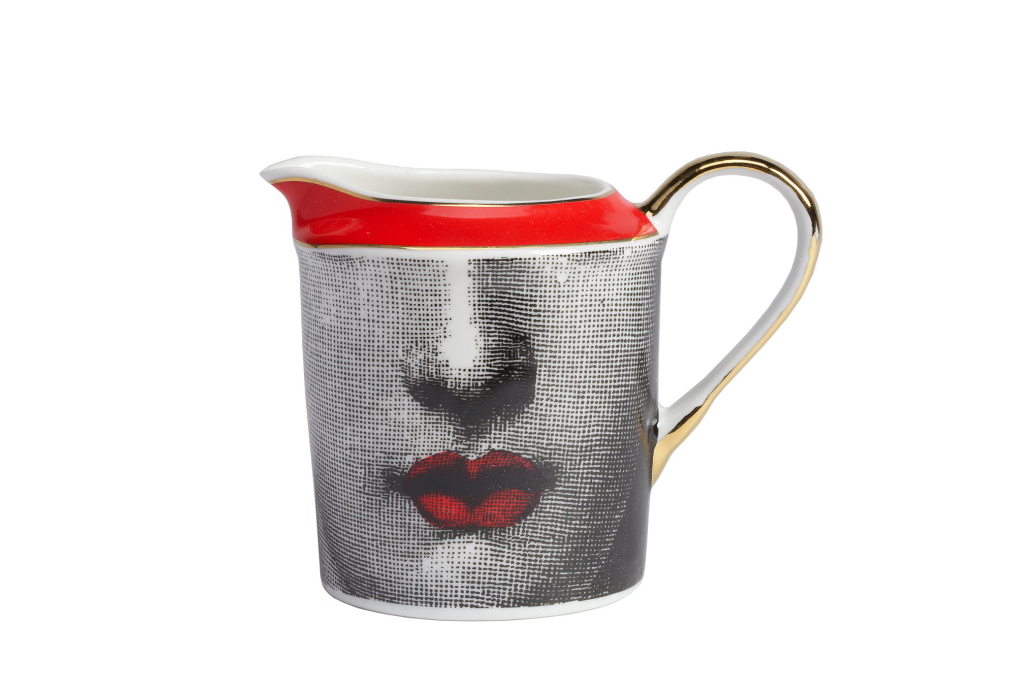 

Чайный сервиз Faces Piero Fornasetti Red