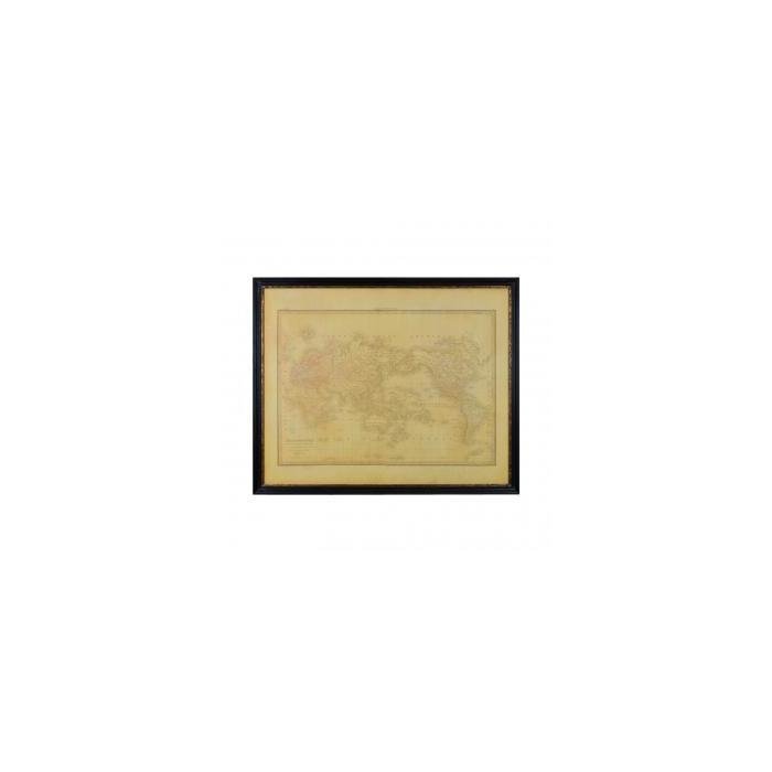 Декор на стену карта Wood Framed World Map Декор на стену карта Wood Framed World Map