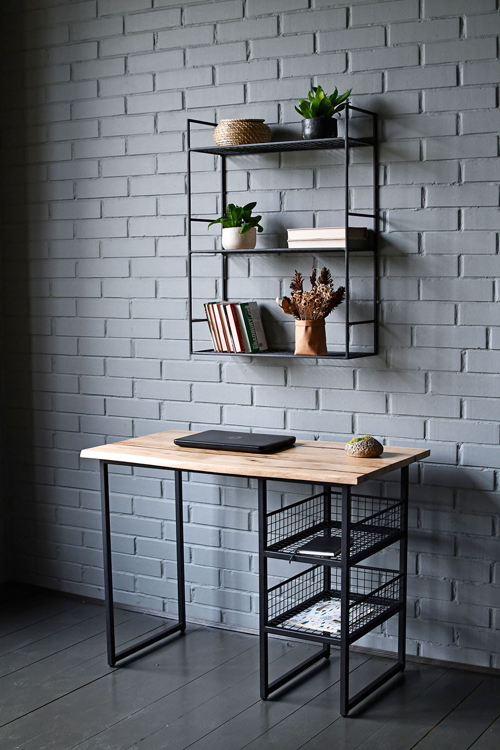 

Полка Bookshelf черного цвета