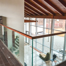 Фото из портфолио Загородный дом с лестницей-водопадом – фотографии дизайна интерьеров на INMYROOM