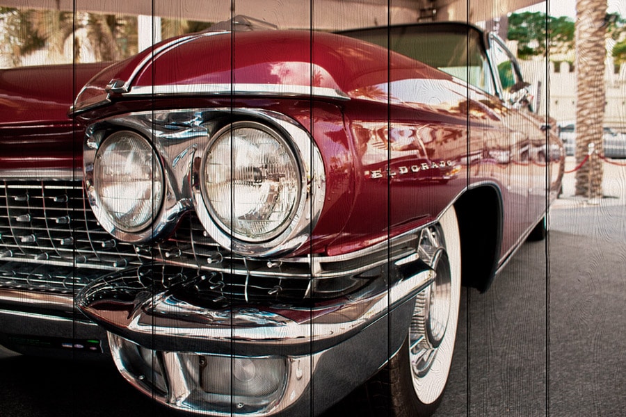 

Картина на дереве Cadillac Eldorado 40х30