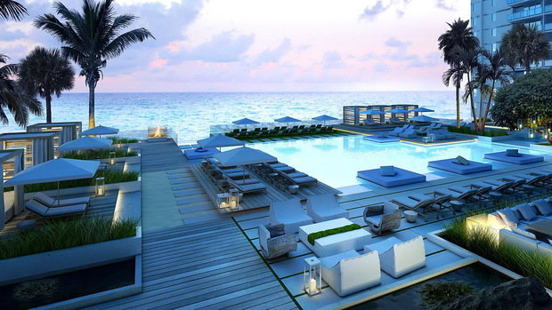 Фото из портфолио Отель в Майами – фотографии дизайна интерьеров на INMYROOM