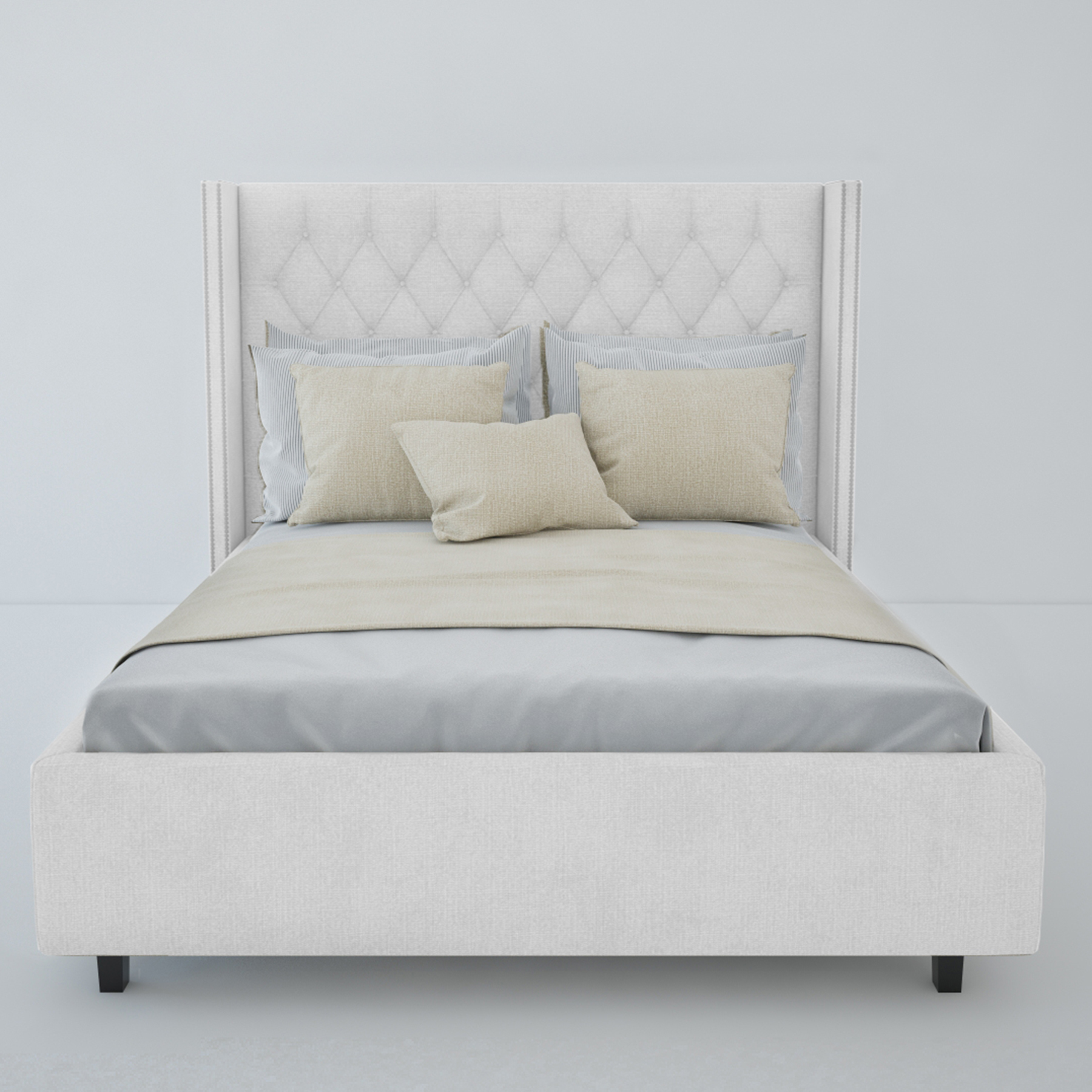 Кровать с мягким изголовьем 160х200 Danton
