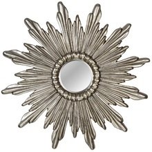 Настенное Зеркало-солнце Ray Silver Настенное Зеркало-солнце Ray Silver
