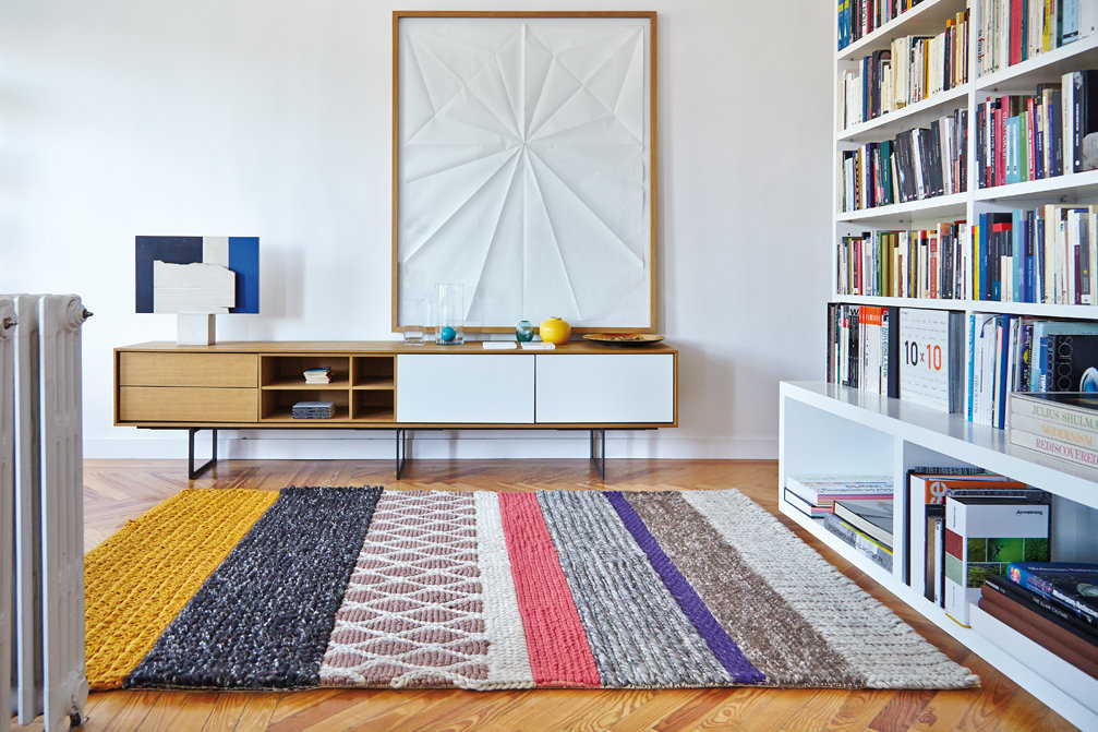 

Ковер Rectangular из шерстяной пряжи 145x300
