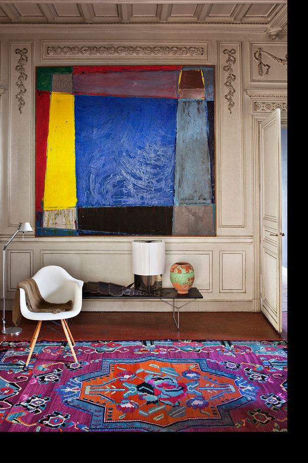 Фото из портфолио  Богатая палитра цветов в буржуазном особняке Перпиньян – фотографии дизайна интерьеров на INMYROOM