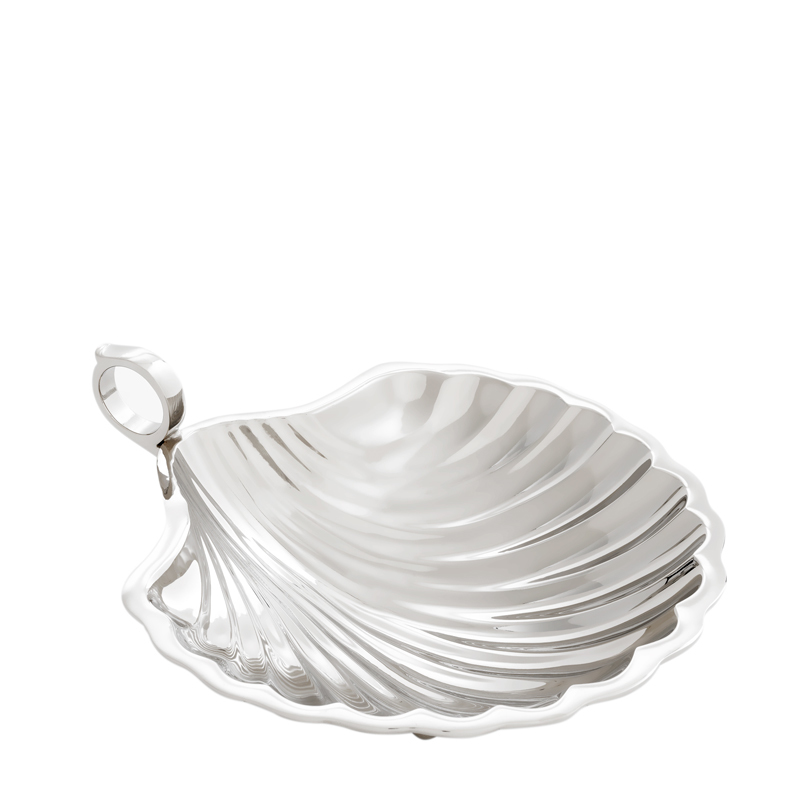 

Икорница Shell m серебристого цвета
