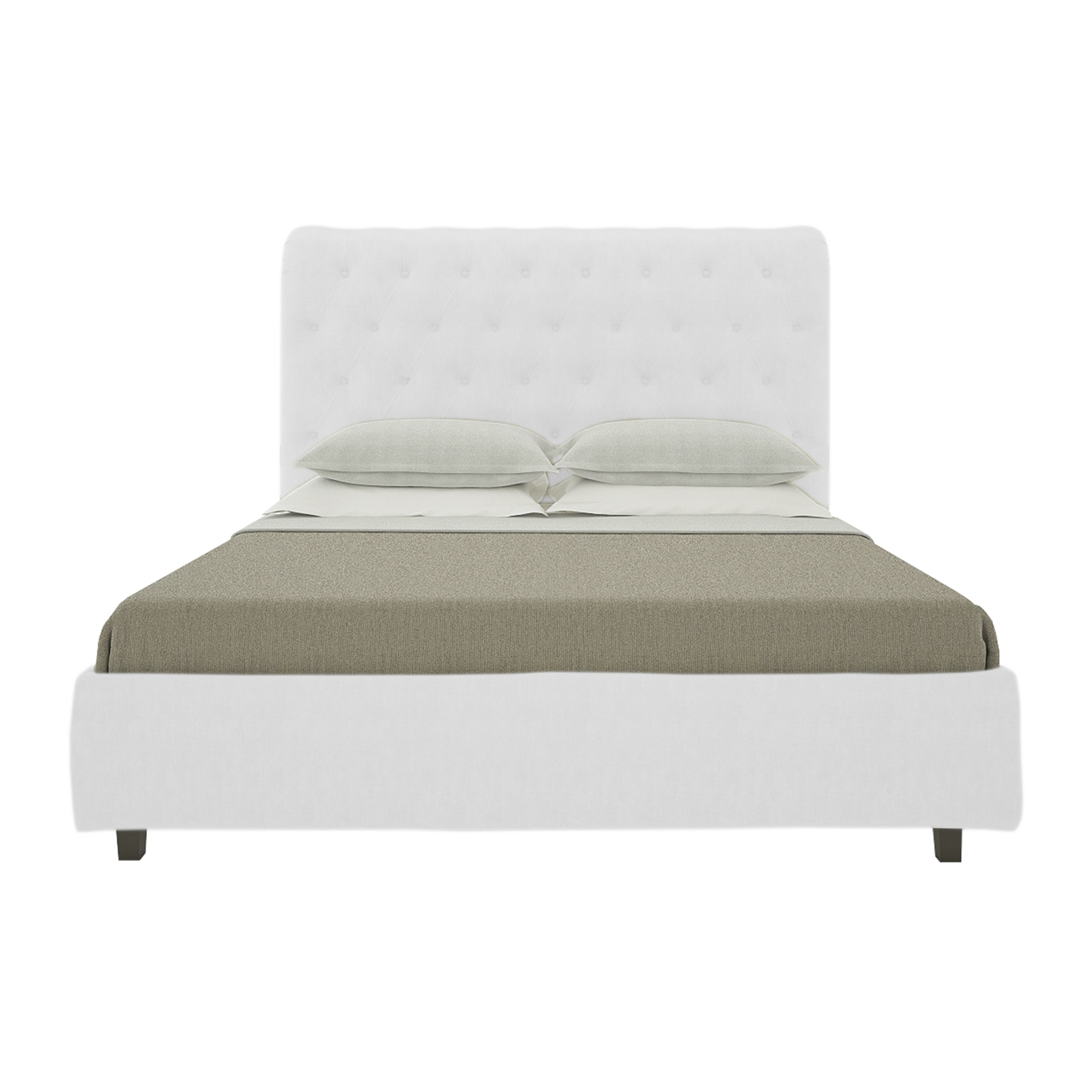

Кровать Sweet Dreams велюр молочный 140х200