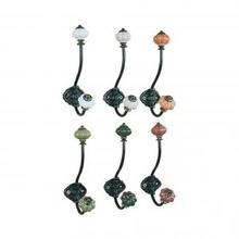 Крючок Metal Hook with Ceramic Knobs Крючок Metal Hook with Ceramic Knobs