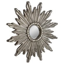 Настенное Зеркало-солнце Ray Silver Настенное Зеркало-солнце Ray Silver