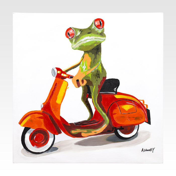 Картина Frog story Картина Frog story