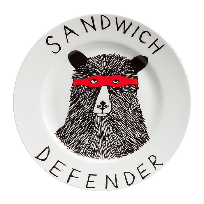 Тарелка "Sandwich Defender" Тарелка "Sandwich Defender"