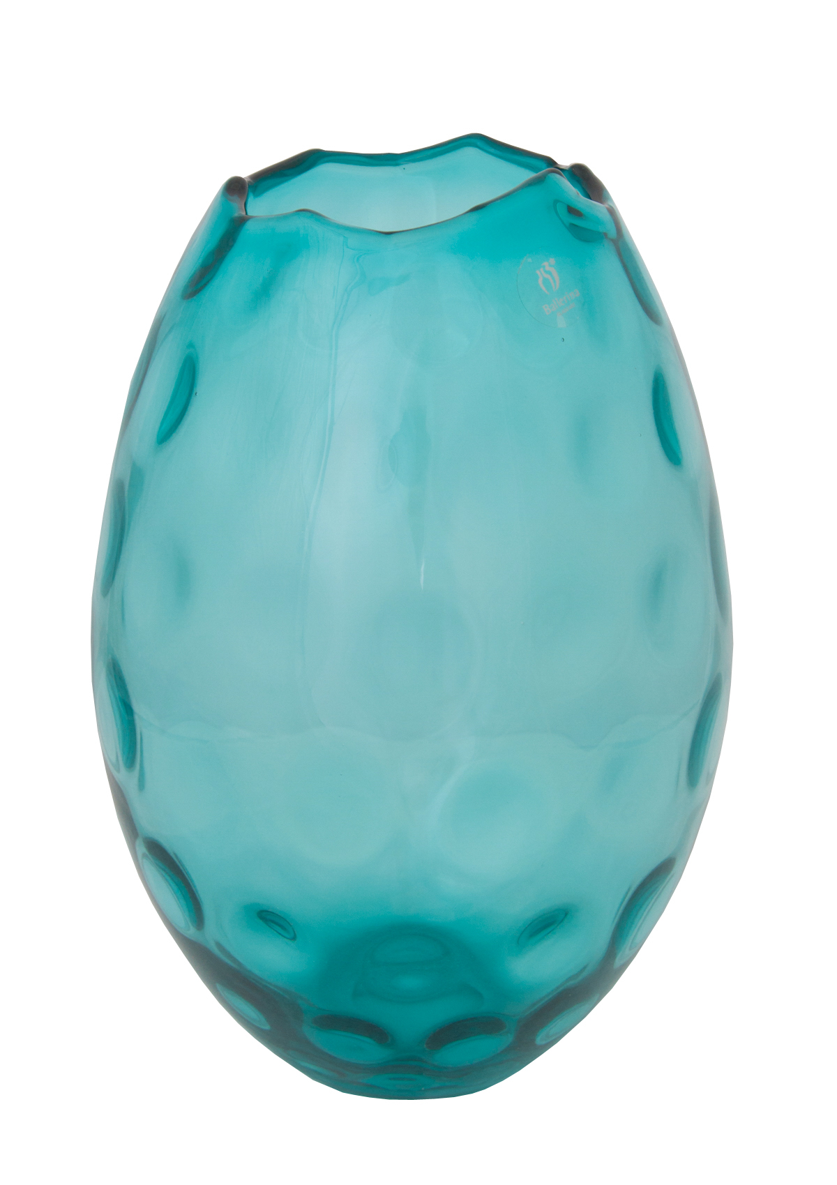 

Настольная ваза Blue Glass Vase из стекла