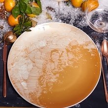 Блюдо Золотые штрихи №2 Блюдо Золотые штрихи №2