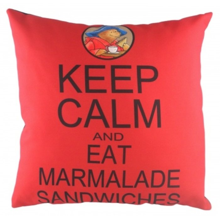Подушка с надписью "Paddington Keep Calm" Подушка с надписью "Paddington Keep Calm"
