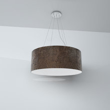 Подвесная люстра LIGHT TEXTURE С АБАЖУРОМ ИЗ ЭКОКОЖИ Подвесная люстра LIGHT TEXTURE С АБАЖУРОМ ИЗ ЭКОКОЖИ