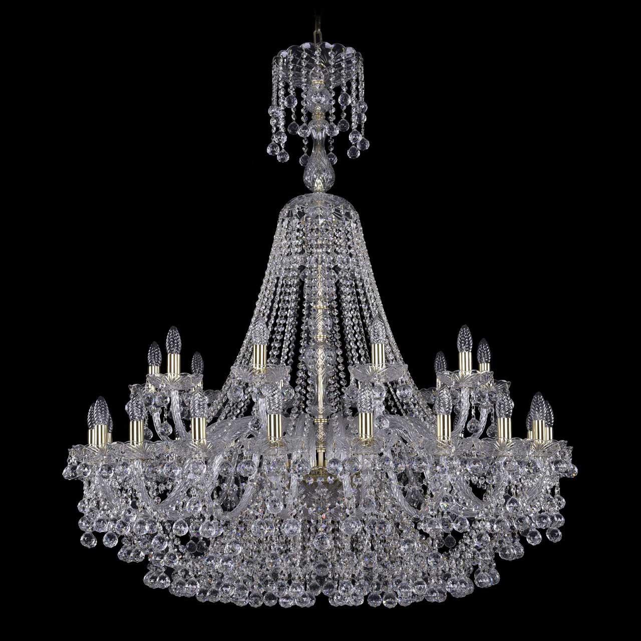 

Подвесная люстра Bohemia Ivele 1409/20+10/400/xl-132/g