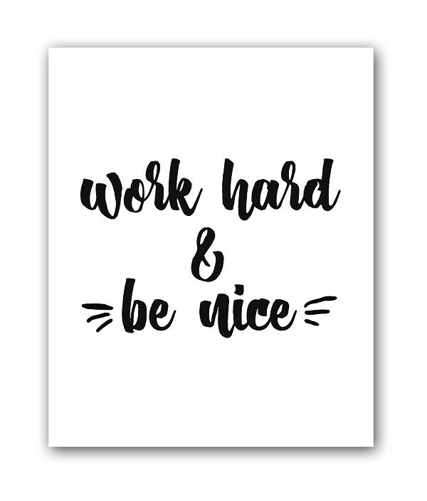 

Постер "Be Nice"