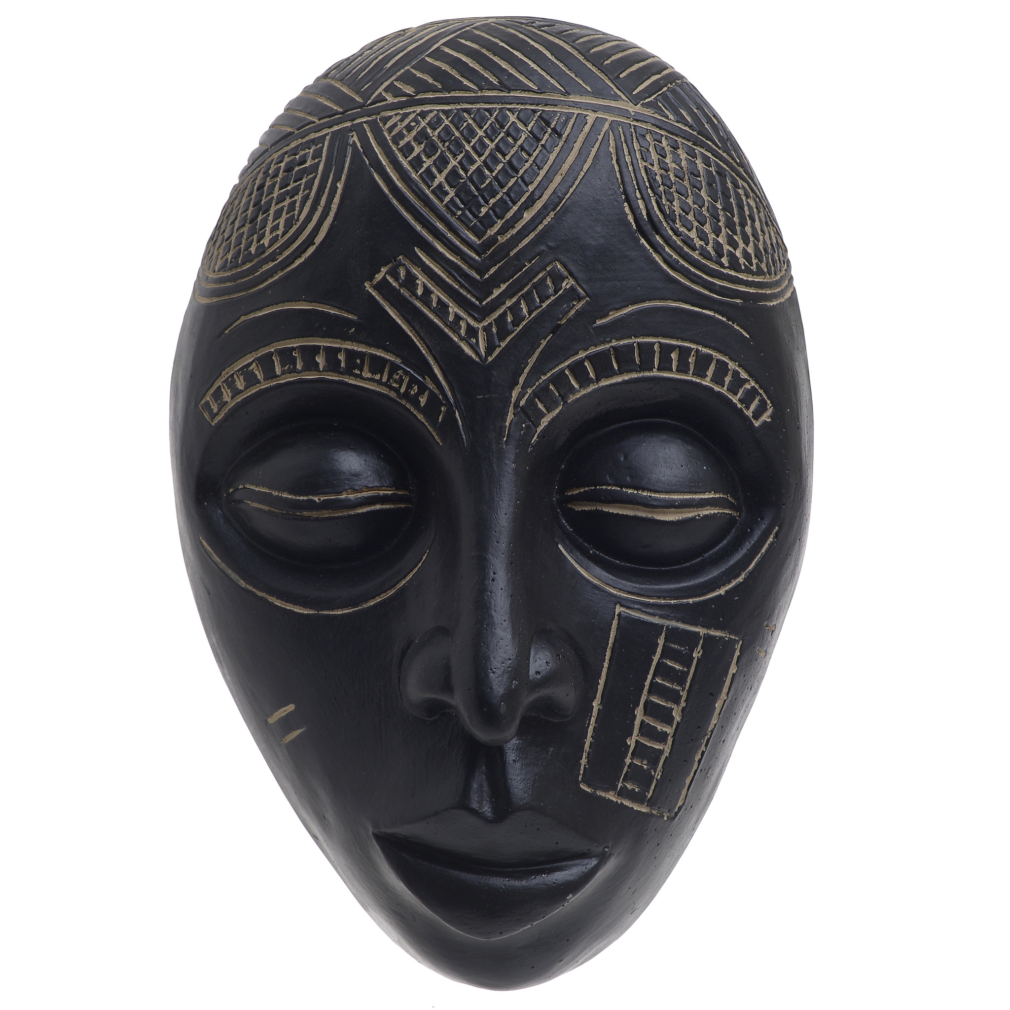 

Декор настенный Mask черного цвета