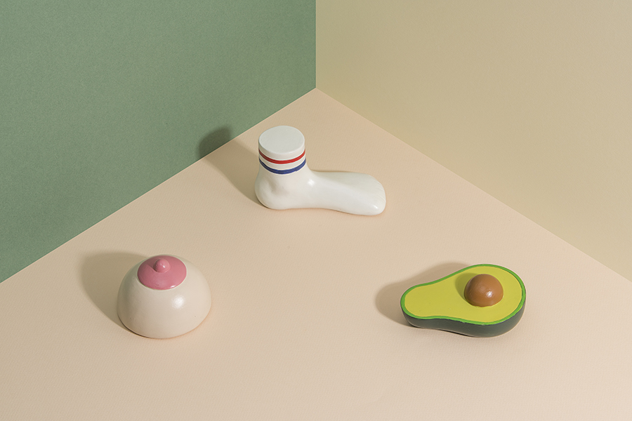 

Пресс-папье Unboring Avocado зеленого цвета