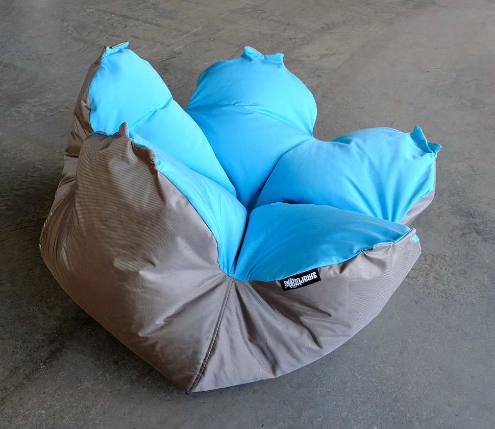 

Кресло-мешок цветок l Tempotest Turquoise
