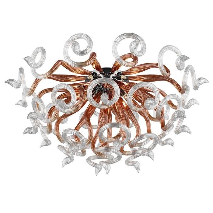 Потолочная люстра Lightstar Medusa с оригинальным дизайном Потолочная люстра Lightstar Medusa с оригинальным дизайном