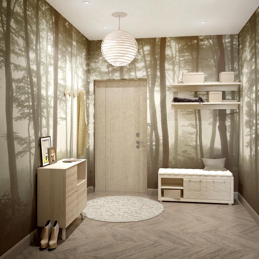 

Дизайнерские обои Mystic Fog Sepia