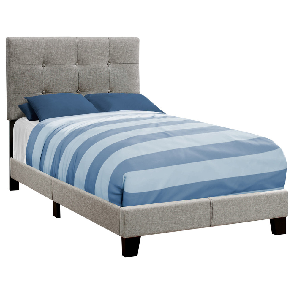 

Кровать Gray Linen бежевого цвета 120х200