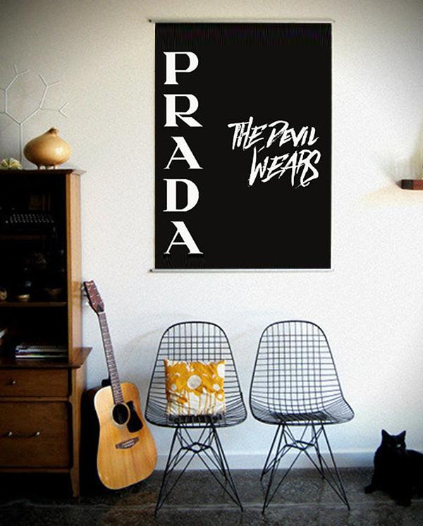

Постер "Prada. The Devil Wears" а4