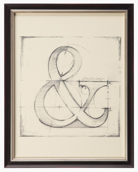 

Постер в раме "Drafting Symbols"