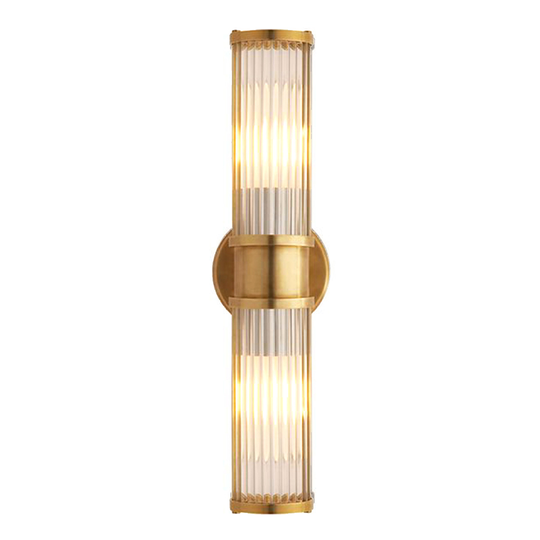 

Настенный светильник Allen Brass из тонких стеклянных трубочек