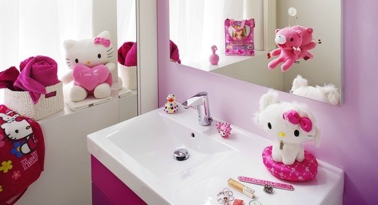 Hello kitty дизайн комнаты