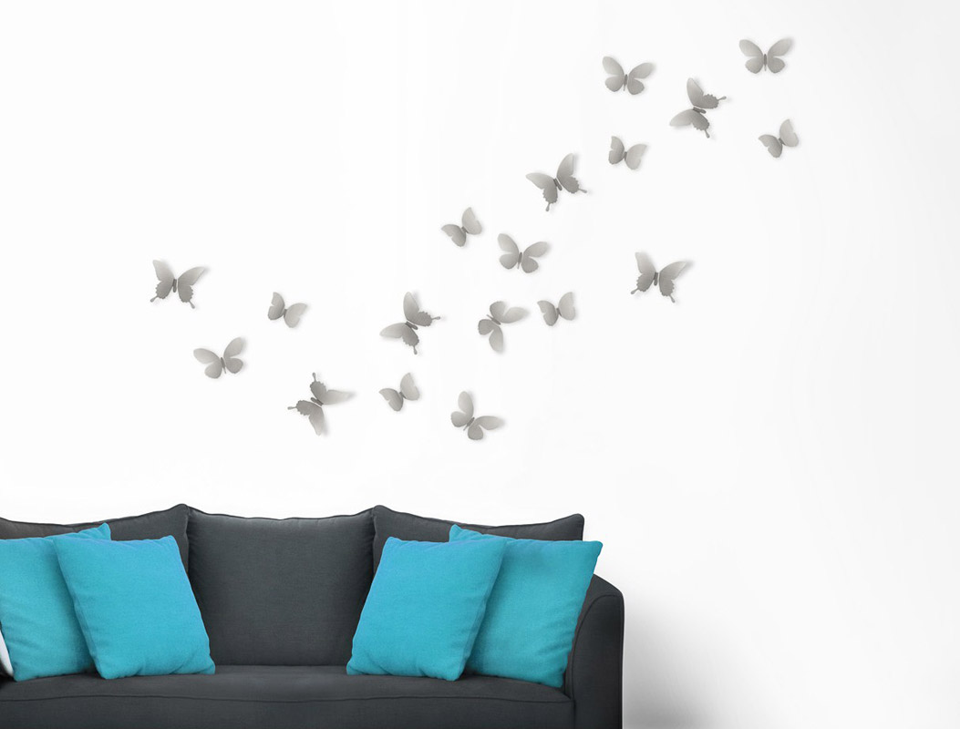 

Декор для стен Umbra Mariposa 9 никель