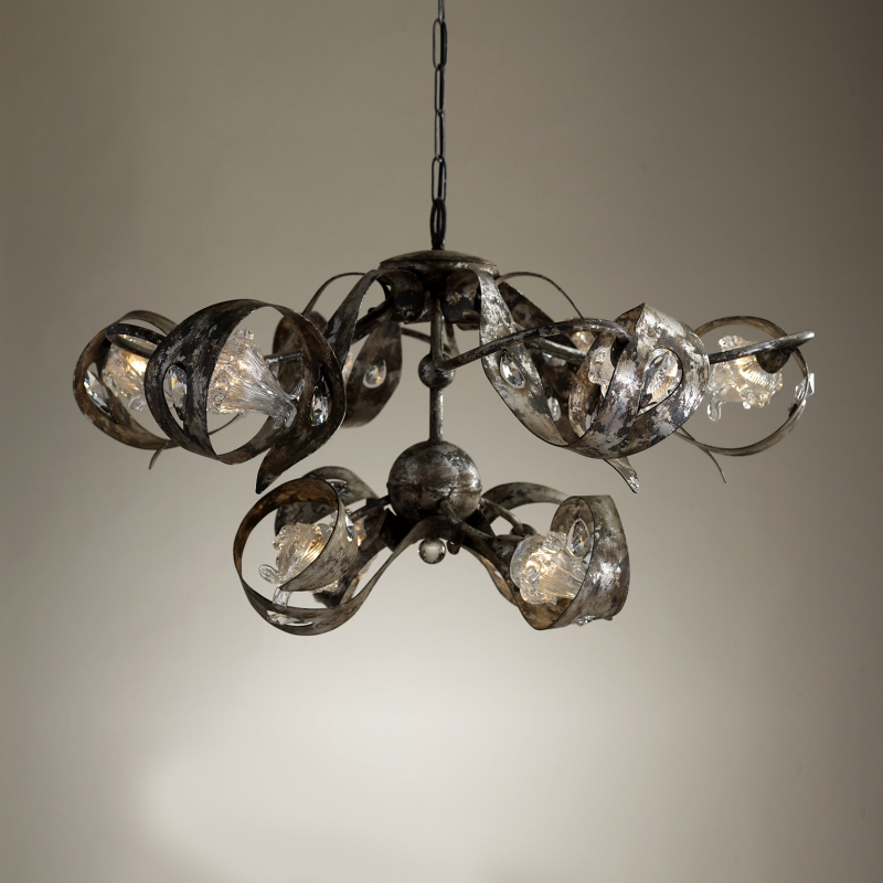 

Подвесной светильник из металла серебряного цвета Bellina Illumina