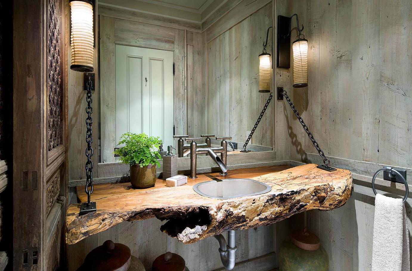Раковины из камня в дизайне ванной комнаты